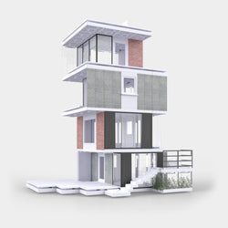 Bundle kit of 10 Arckit A200 Architectural Model Building Kits & Building Plates (ONLINE ORDER ONLY)