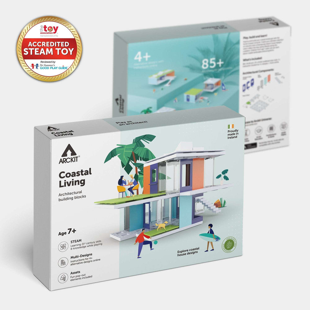 Bundle kit with Arckit Coastal Living, Mountain Living and Desert Living Architectural Model Kits (ONLINE ORDER ONLY)