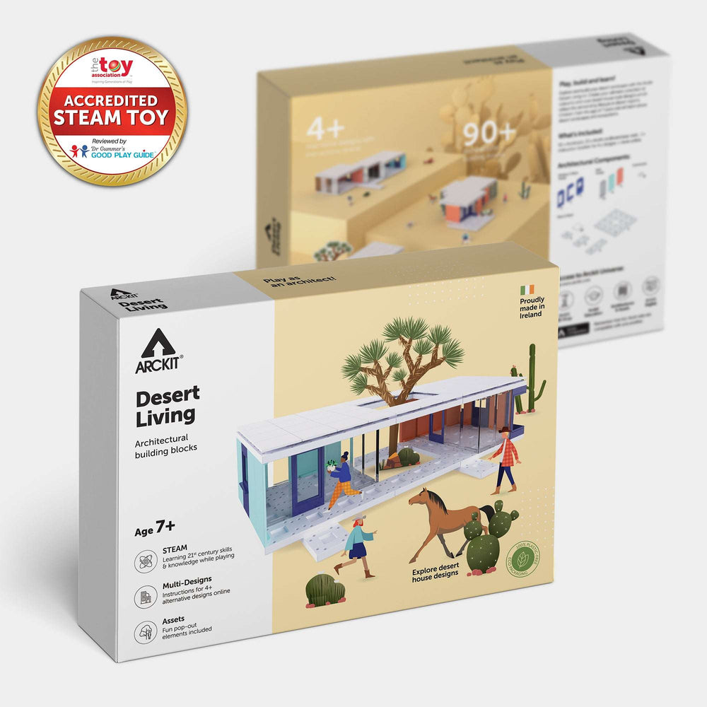 Bundle kit with Arckit GO Eco and Desert Living Architectural Model Kits (ONLINE ORDER ONLY)