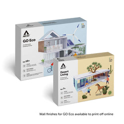 Bundle kit with Arckit GO Eco and Desert Living Architectural Model Kits (ONLINE ORDER ONLY)