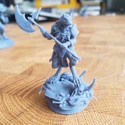 Ariana Grey, the Wolf Queen (Female Werewolf Barbarian) (Online Only)
