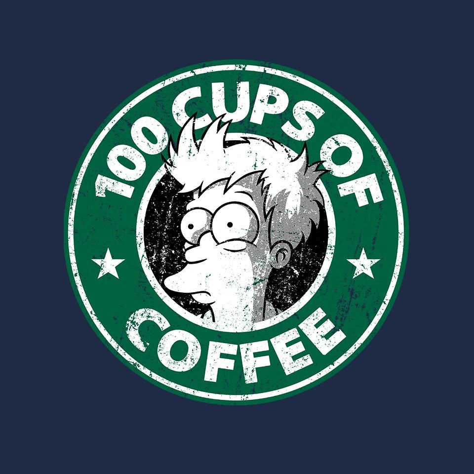 100 Cups of Coffee (Online Order Only)