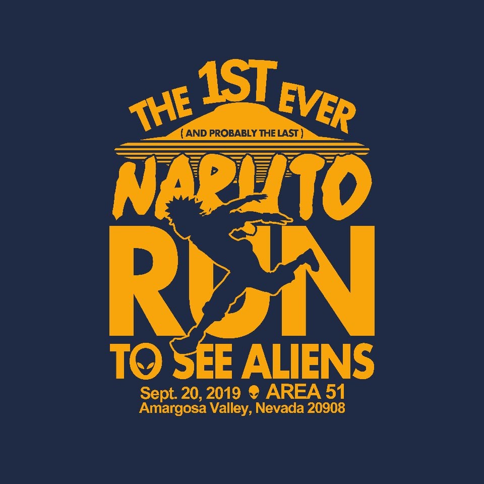 Naruto Run for Aliens (Online Order Only)