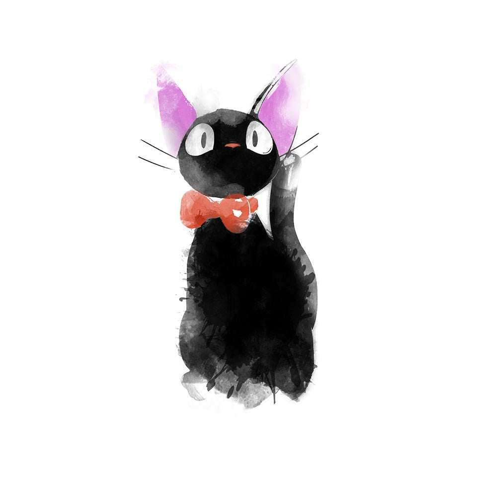 Watercolor Cat (Online Order Only)