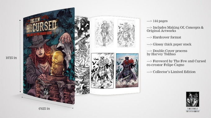 The Few and Cursed Art Book (Online Order Only)