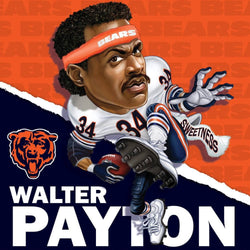 Chicago Bears All-Time Greats - Walter Payton 100 Piece Jigsaw Puzzle