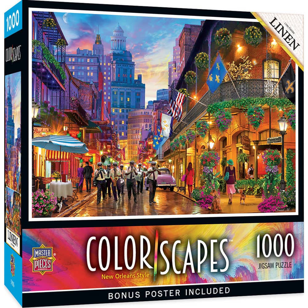 Colorscapes - New Orleans Style 1000 Piece Jigsaw Puzzle