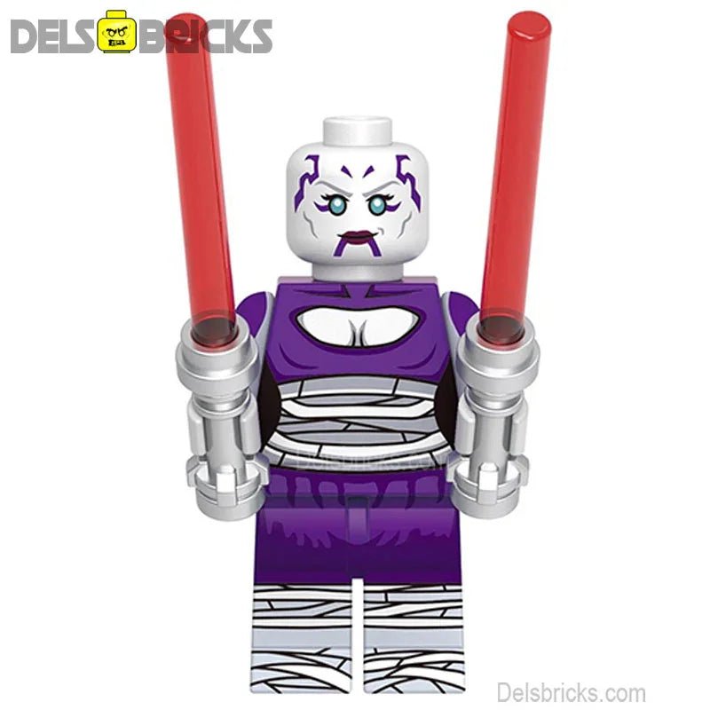 Asajj Ventress Star Wars Lego Minifigures Custom Toys (ONLINE ORDER ONLY)