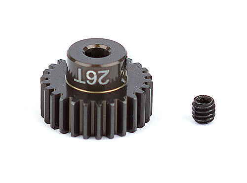 Team Associated Factory Team Aluminum Pinion Gear 26T 48P 1/8 shaft (ONLINE ORDER ONLY)