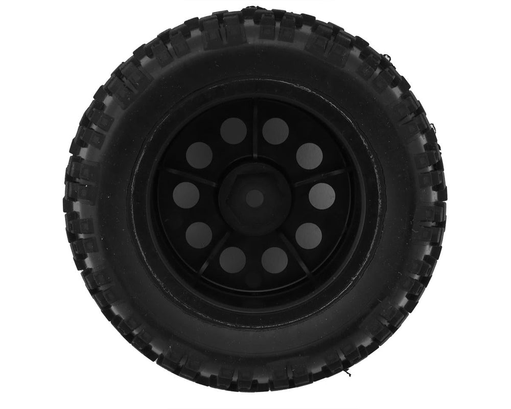 Team Associated Reflex 14MT Pre-Mounted Tires (4) (Black) (ONLINE ORDER ONLY)