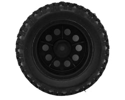 Team Associated Reflex 14MT Pre-Mounted Tires (4) (Black) (ONLINE ORDER ONLY)