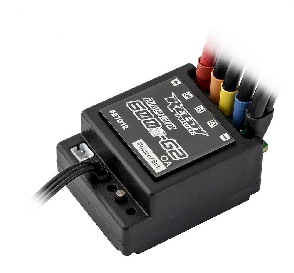 Team Associated Blackbox 600Z-G2 Zero-Timing Competition Brushless ESC (ONLINE ORDER ONLY)
