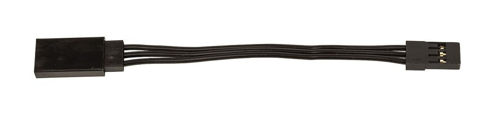 Team Associated 75mm Servo Wire Extension Cable Black 2.95in