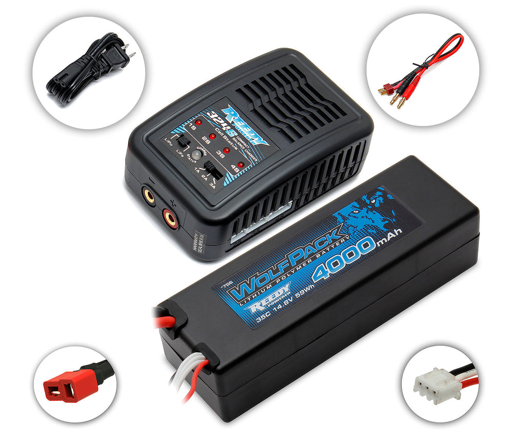 Team Associated Reedy 324-S Compact AC Balance Charger (ONLINE ORDER ONLY)