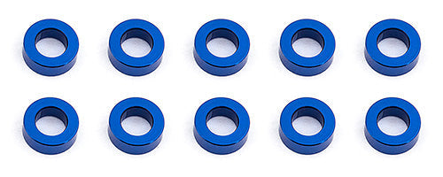 Team Associated Ballstud Washers 5.5 x 2.0mm Blue Aluminum (10) (ONLINE ORDER ONLY)