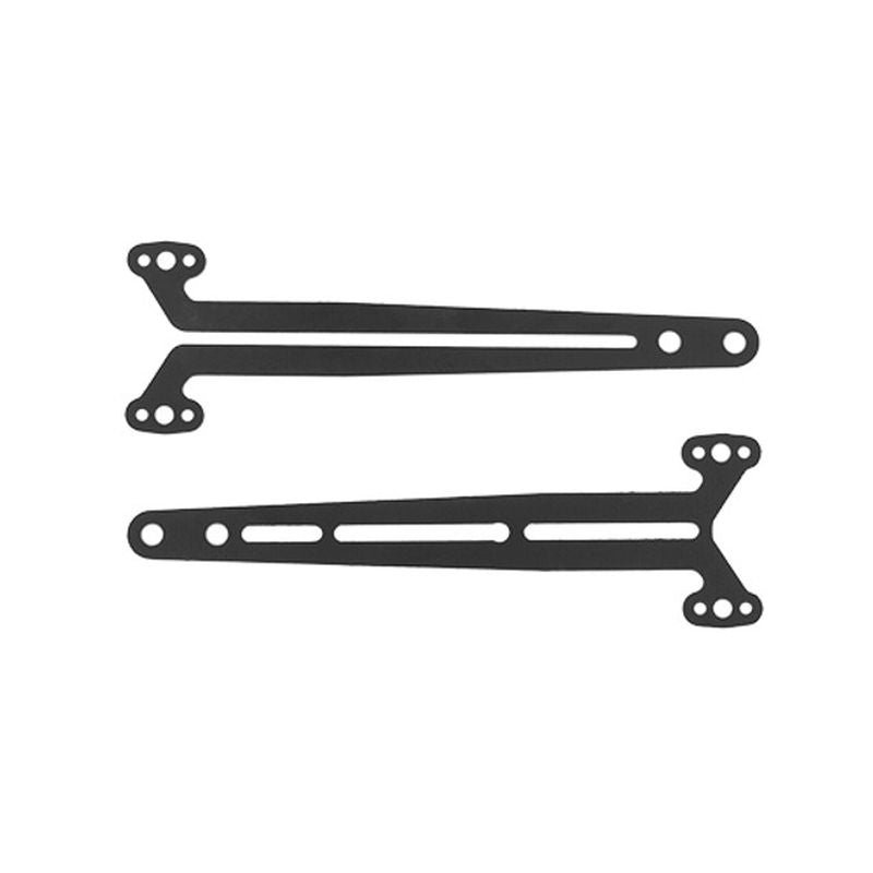 Team Associated RC10TC8 FT G10 Top Deck Set, 2mm 32086 (ONLINE ORDER ONLY)