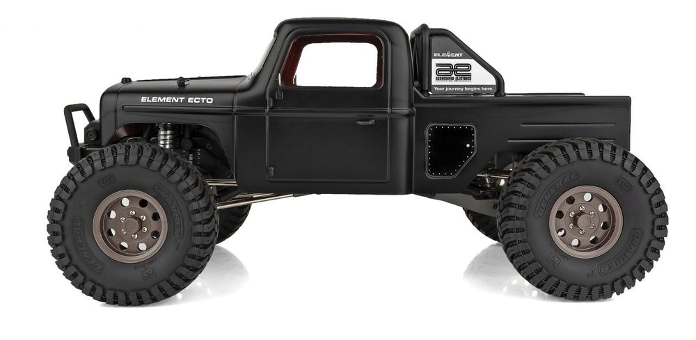 Element RC Enduro Ecto 4WD Trail Truck RTR 1/10 Scale Rock Crawler (Black)