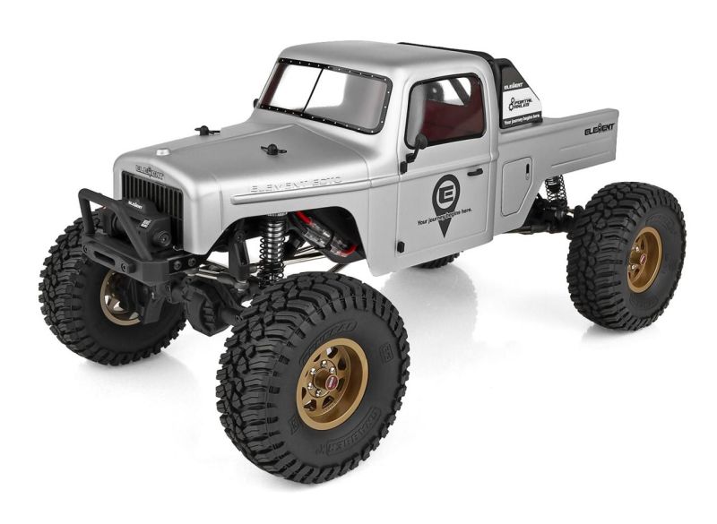 Team Associated Enduro Ecto Portal Trail Truck 4x4 RTR 1/10 Rock Crawler Combo (Grey) w/2.4GHz Radio, Battery & Charger 40130C (ONLINE ORDER ONLY)