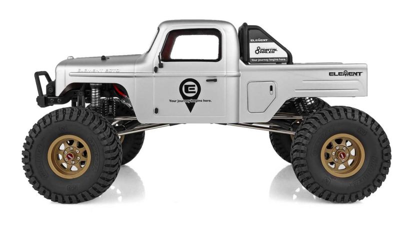 Team Associated Enduro Ecto Portal Trail Truck 4x4 RTR 1/10 Rock Crawler Combo (Grey) w/2.4GHz Radio, Battery & Charger 40130C (ONLINE ORDER ONLY)
