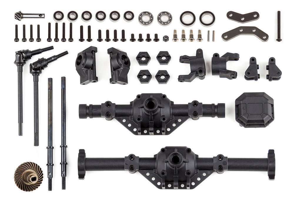 Team Associated Enduro Complete Axle Kit with Differentials and Hardware