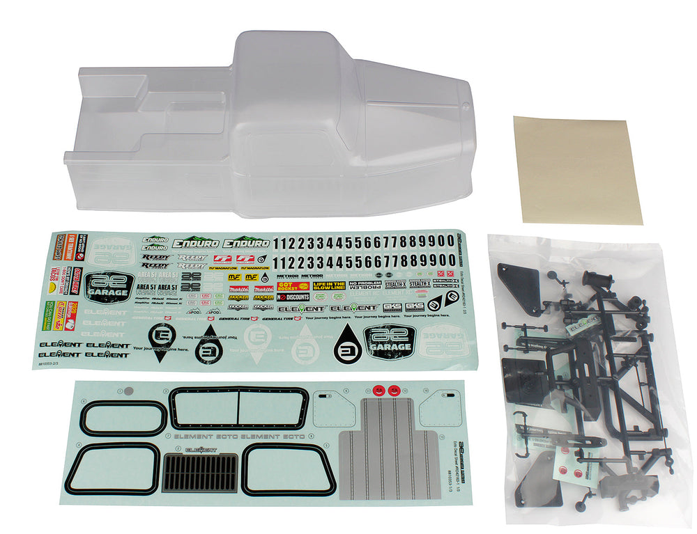 Team Associated Enduro Ecto Body Set Clear (ONLINE ORDER ONLY)