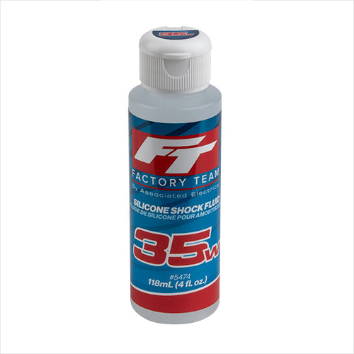 Team Associated 35Wt Silicone Shock Oil 4oz Bottle (425 cSt) (ONLINE ORDER ONLY)