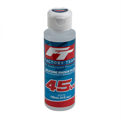 Team Associated 45Wt Silicone Shock Oil 4oz Bottle (575 cSt) (ONLINE ORDER ONLY)