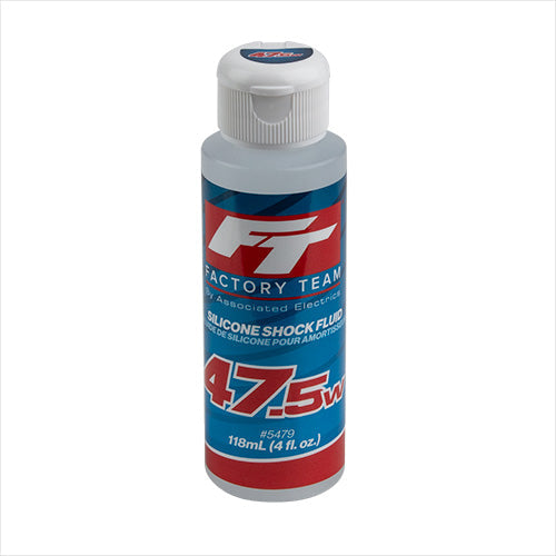 Team Associated 47.5Wt Silicone Shock Oil 4oz Bottle (613 cSt) (ONLINE ORDER ONLY)