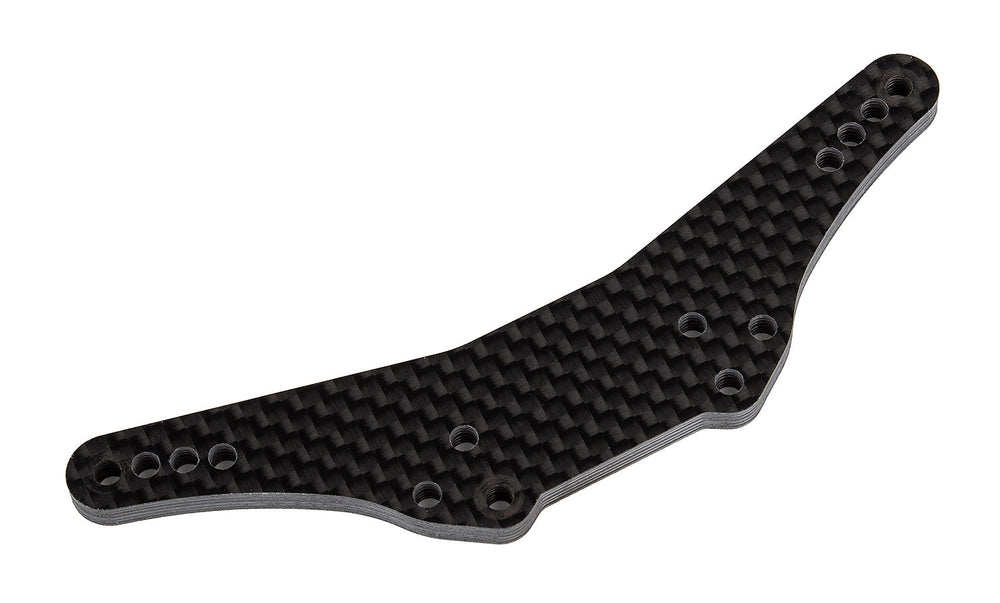 Team Associated SR10M Rear Shock Tower, Carbon Fiber 71053 (ONLINE ORDER ONLY)