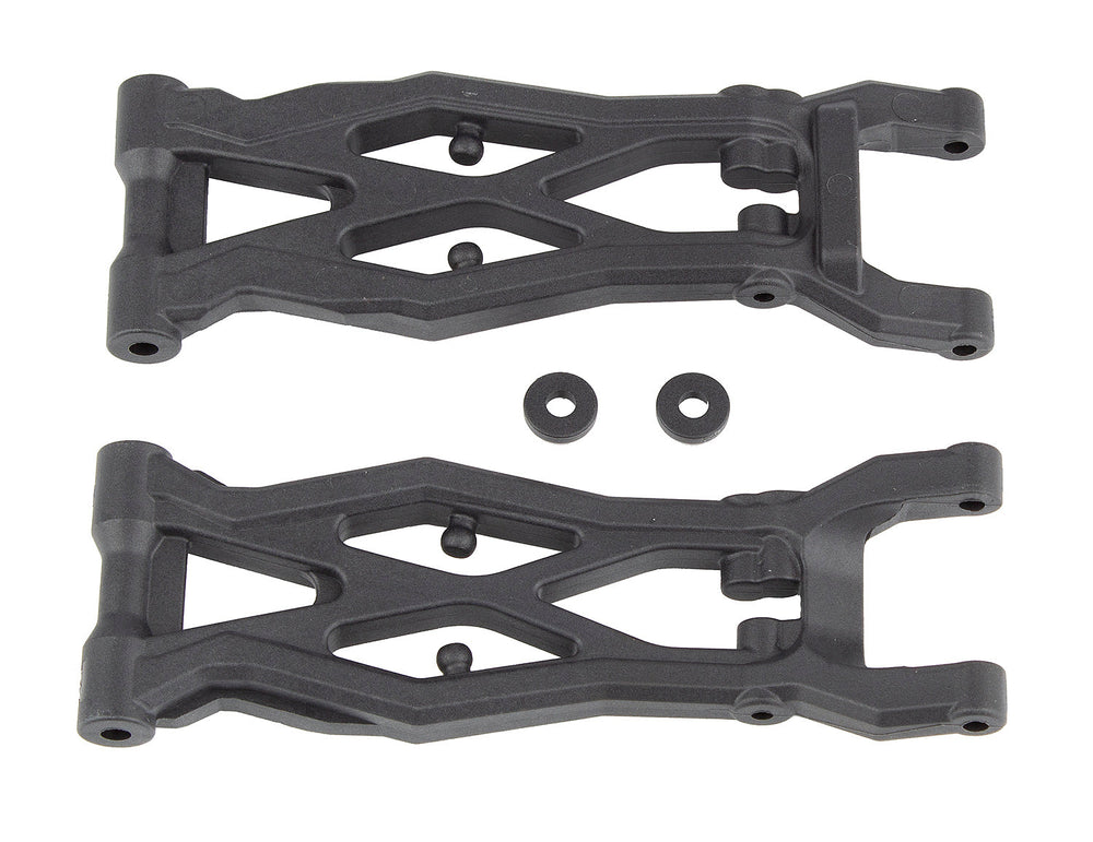 Team Associated RC10T6.2 Factory Team Rear Suspension Arms Gull Wing Carbon Fiber (ONLINE ORDER ONLY)