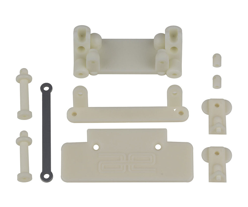 Team Associated Front Bulkhead, Bumper and Body Mounts 7809 (ONLINE ORDER ONLY)
