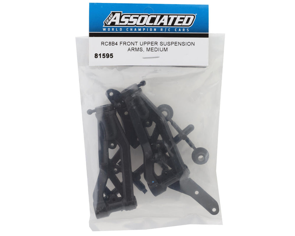 Team Associated RC8B4 Front Upper Suspension Arms Medium (ONLINE ORDER ONLY)