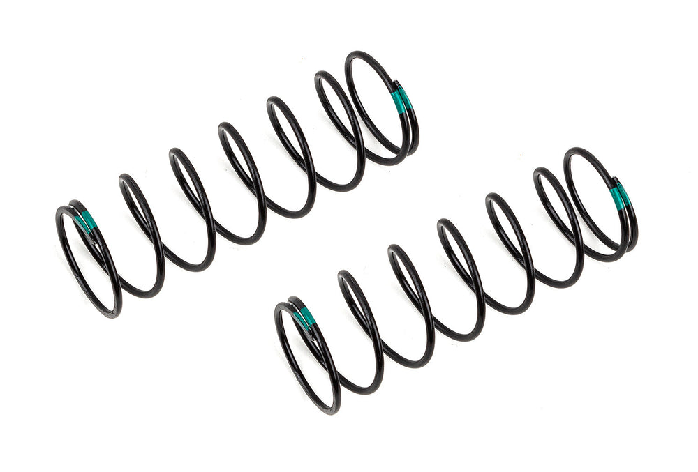 Team Associated 16mm Front Springs 4.85 lb/in Green L68 1.5D Wire for RC8B4.1