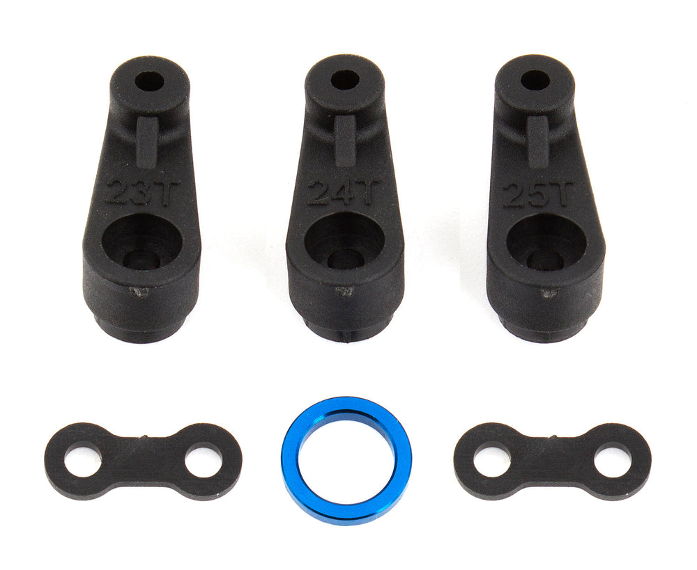 Team Associated B6 Servo Horns 15.5mm - Steering Linkage Components