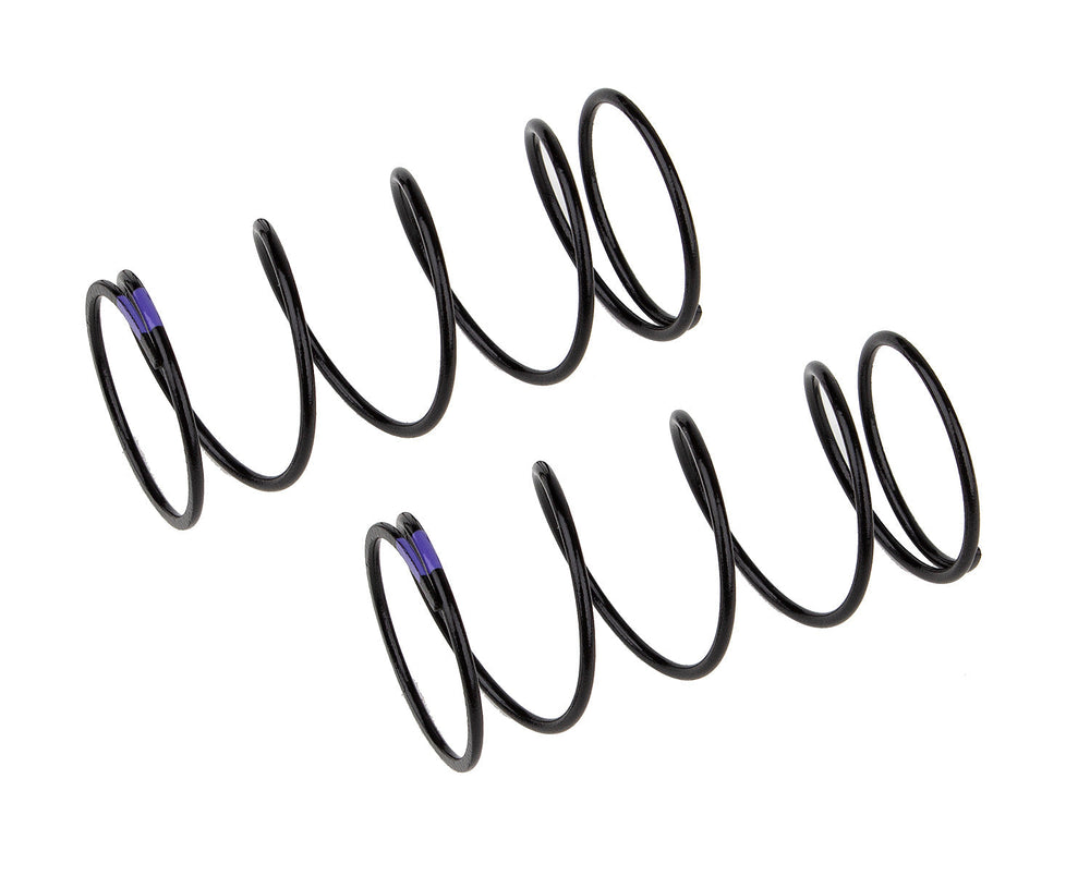 Team Associated 13mm Front Shock Springs Purple 4.6lb/in L44 5.75T 1.2D B6.4 (ONLINE ORDER ONLY)