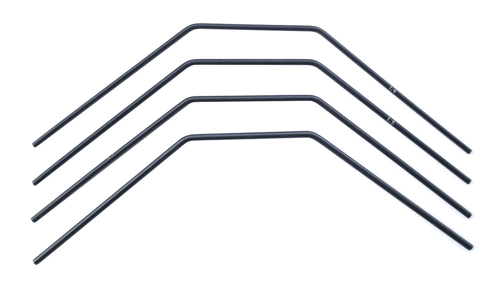 Team Associated RC10B74.1 Anti-Roll Bar Set 1.4-1.7mm (ONLINE ORDER ONLY)