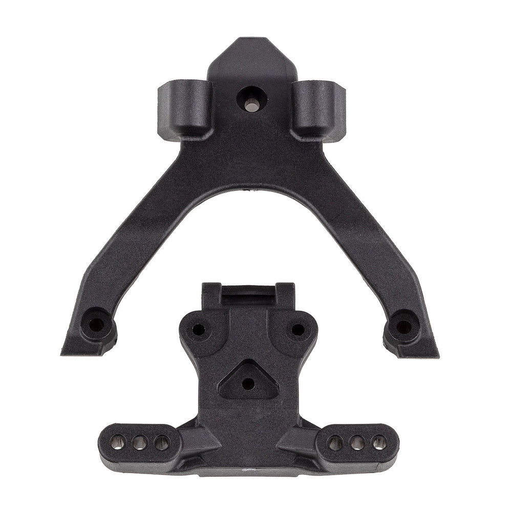 Team Associated RC10B7 Factory Team Carbon Top Plate and Ballstud Mount