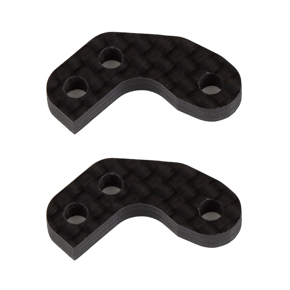 Team Associated Caster Block Link Mount Set, +1mm 92466 (ONLINE ORDER ONLY)