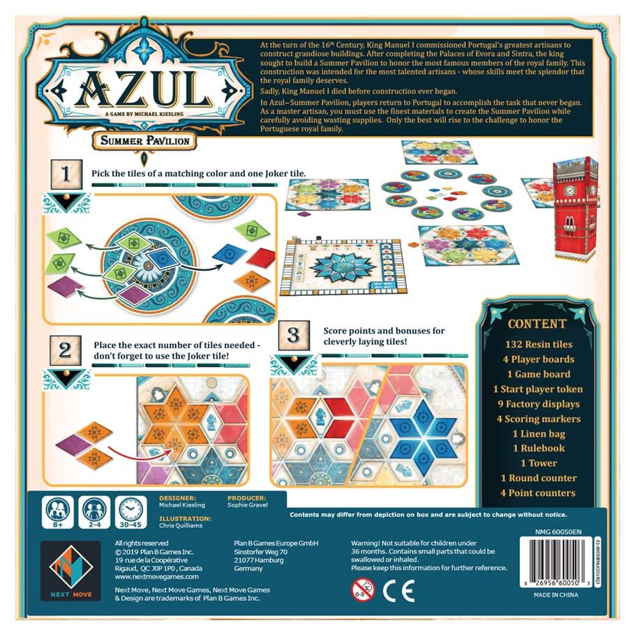 Azul: Summer Pavilion (ONLINE ORDER ONLY)
