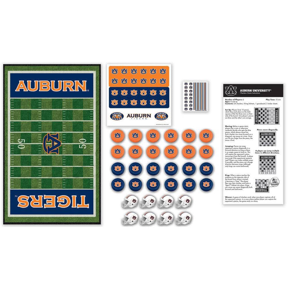 Auburn Tigers Checkers Board Game (ONLINE ORDER ONLY)