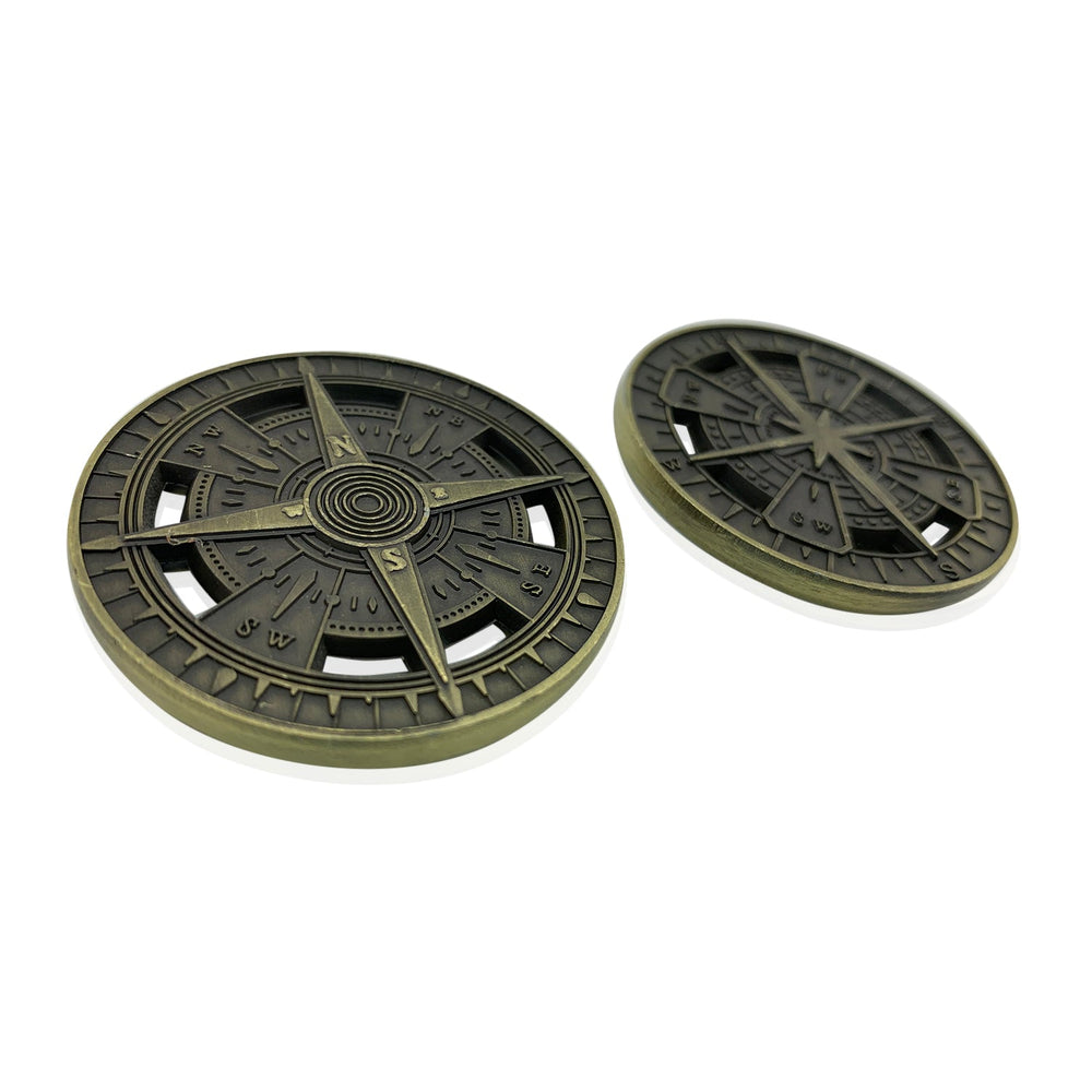 Atmars Compass Rose 50MM Metal (ONLINE ORDER ONLY)