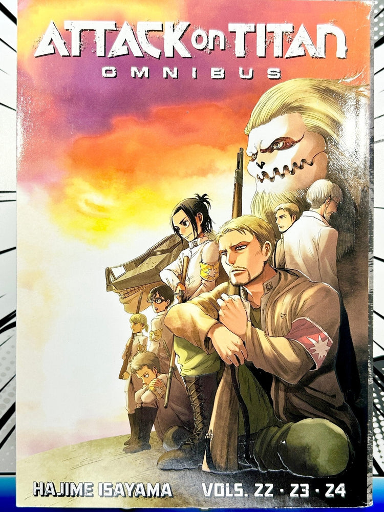 Attack on Titan Omnibus Vol 22-24 (Online Order Only)