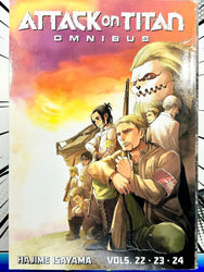 Attack on Titan Omnibus Vol 22-24 (Online Order Only)