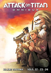 Attack on Titan Omnibus Vol 22-24 (Online Order Only)