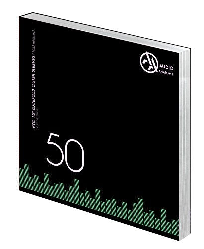 50X 12" PVC GATEFOLD OUTER SLEEVES (100 MICRON) [Sleeves]