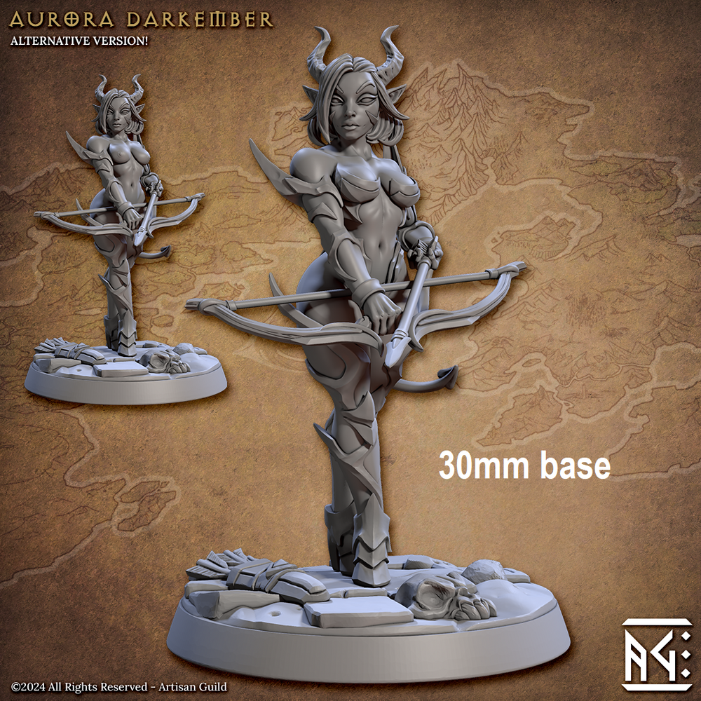 Aurora Darkember (Female Demon Rogue) (Online Only)