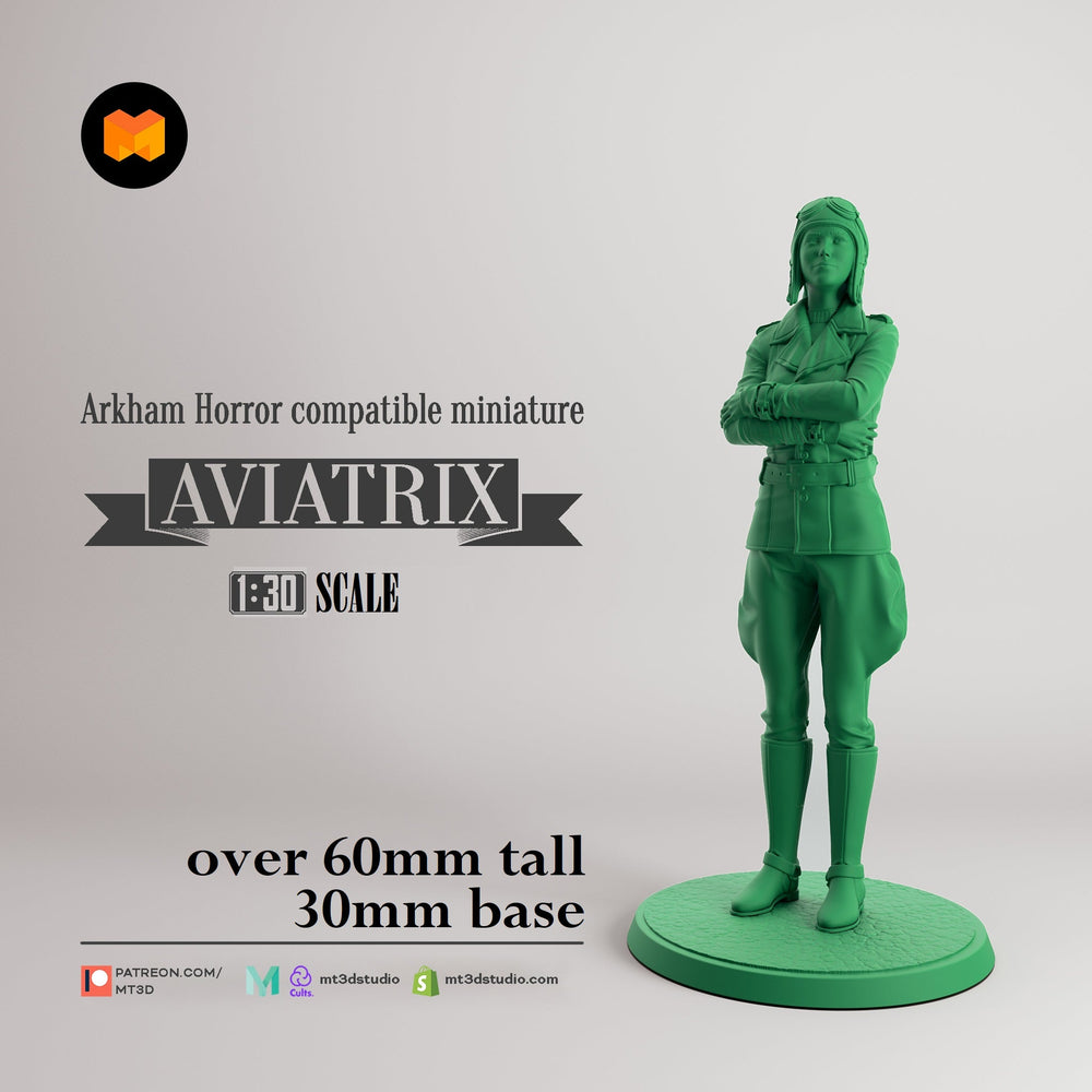 Arkham Compatible Investigator: The Aviatrix (Winifred Habbamock) (Online Only)