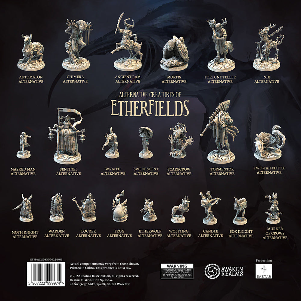 Etherfields: Alternative Creatures of Etherfields (ONLINE ORDER ONLY)