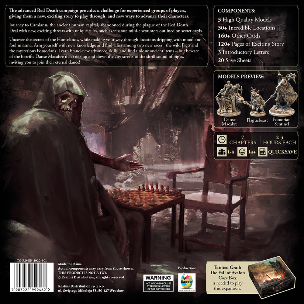 Tainted Grail - Red Death (ONLINE ORDER ONLY)