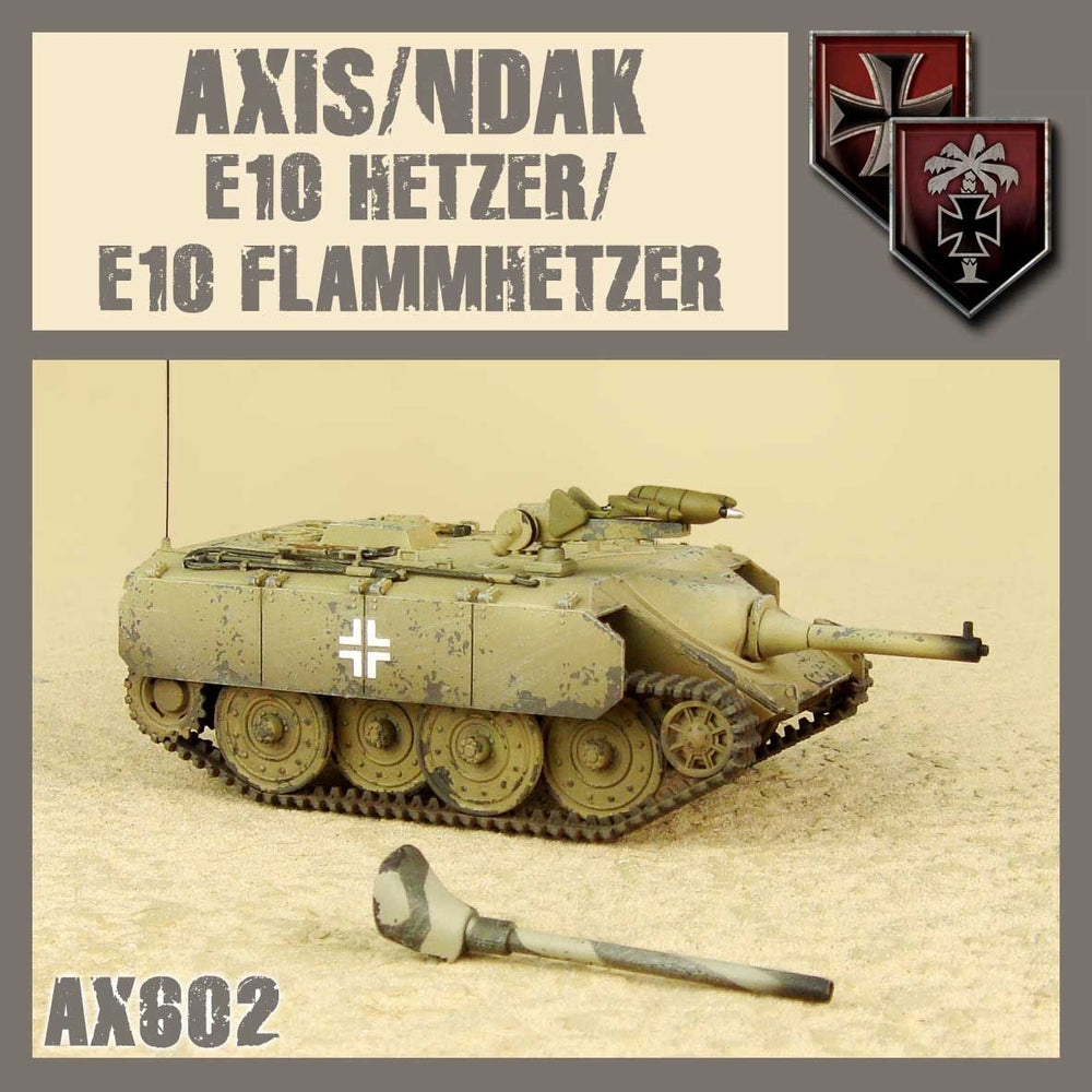 DUST 1947: Axis/NDAK E10 Hetzer/Flammhetzer (ONLINE ORDER ONLY)